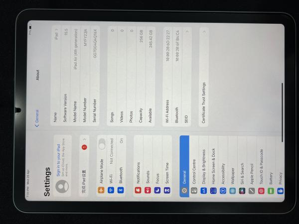Apple iPad Air (4th Gen 2020)