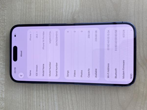 Apple iPhone 14 Pro Max