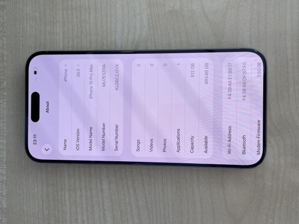 Apple IPHONE 15 PROMAX
