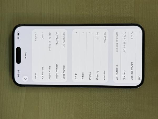 Apple iPhone 14 Pro Max