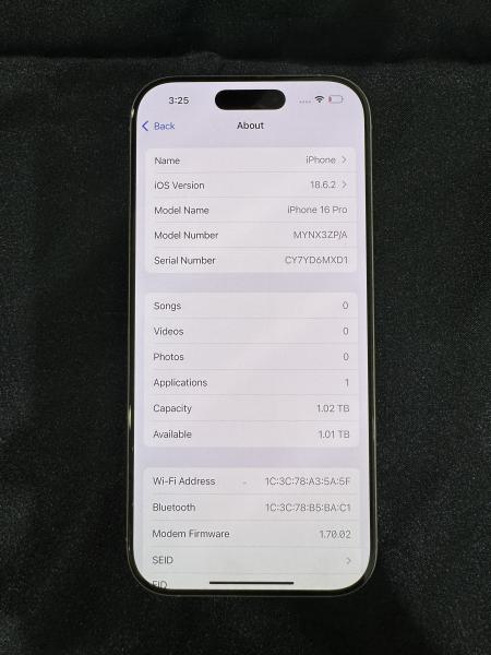 Apple iPhone 16 Pro