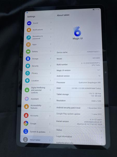 Huawei HONOR PAD 8 6/128GB