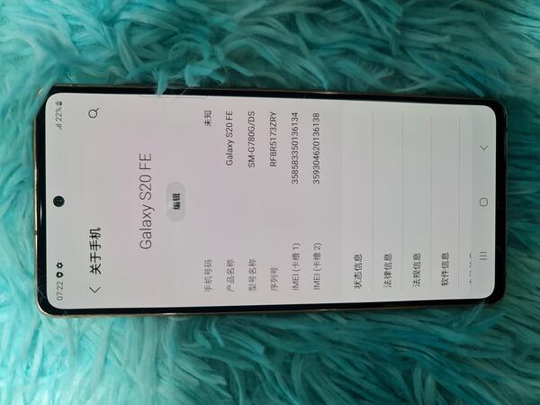 Samsung SAMSUNG S20 FE