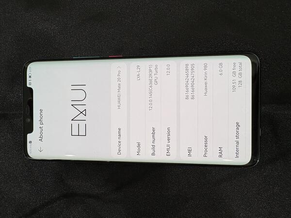 Huawei HUAWEI MATE 20 Pro