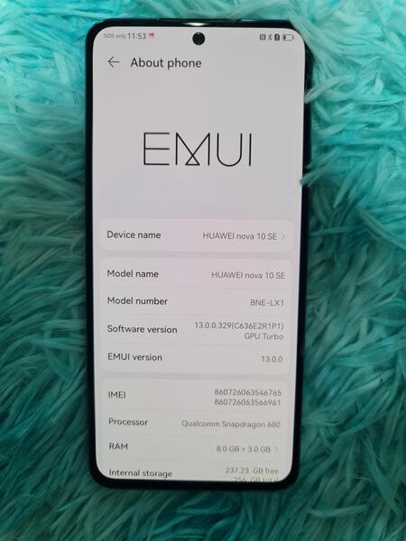 Huawei HUAWEI NOVA 10 SE