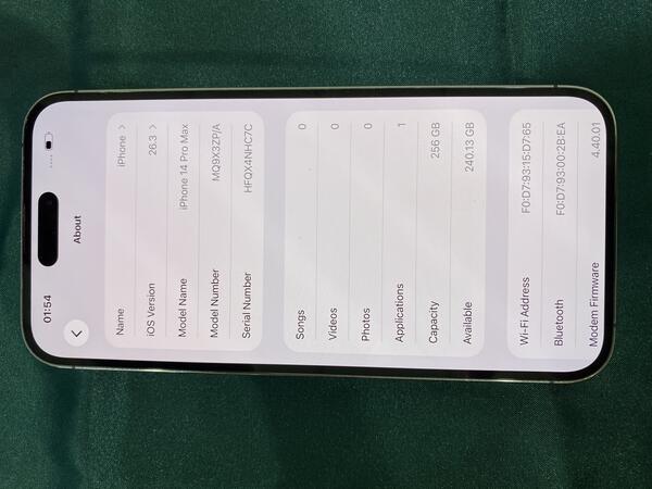 Apple IPHONE 14 PROMAX